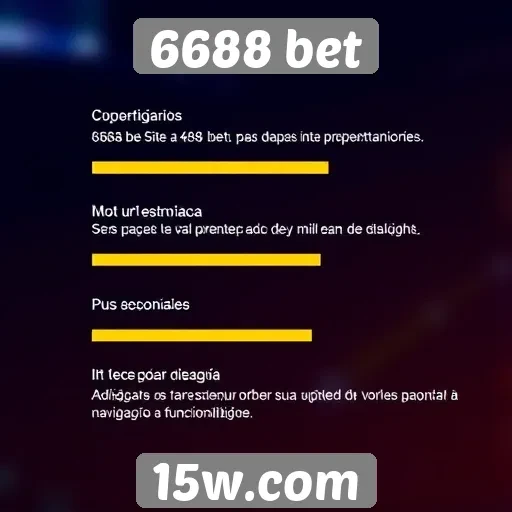 Usabilidade do site 6688 bet é avaliada por usuários